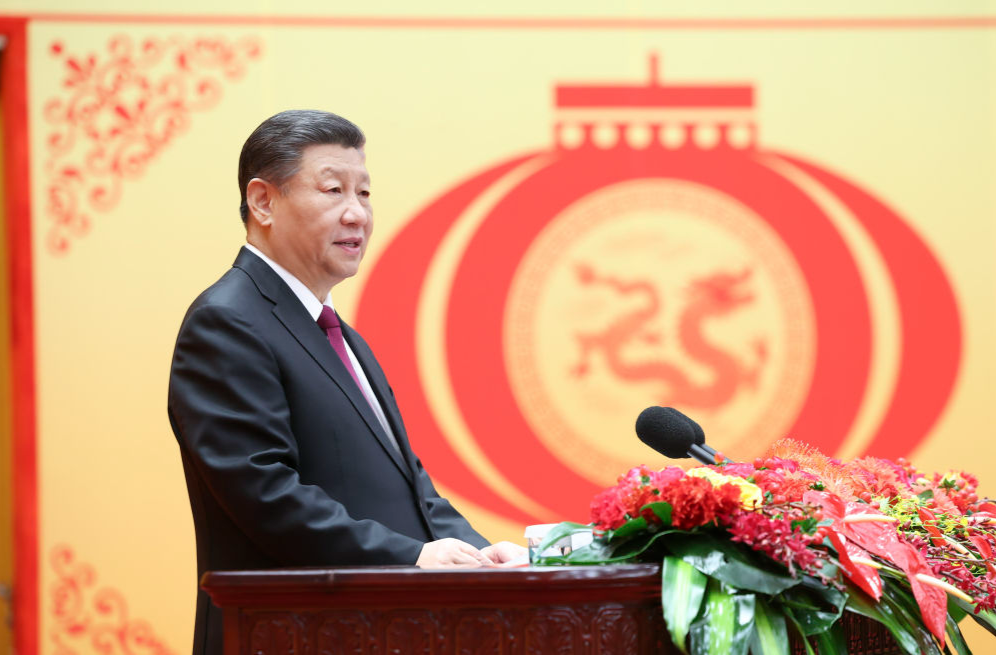 中共中央国务院举行春节团拜会 习近平发表讲话