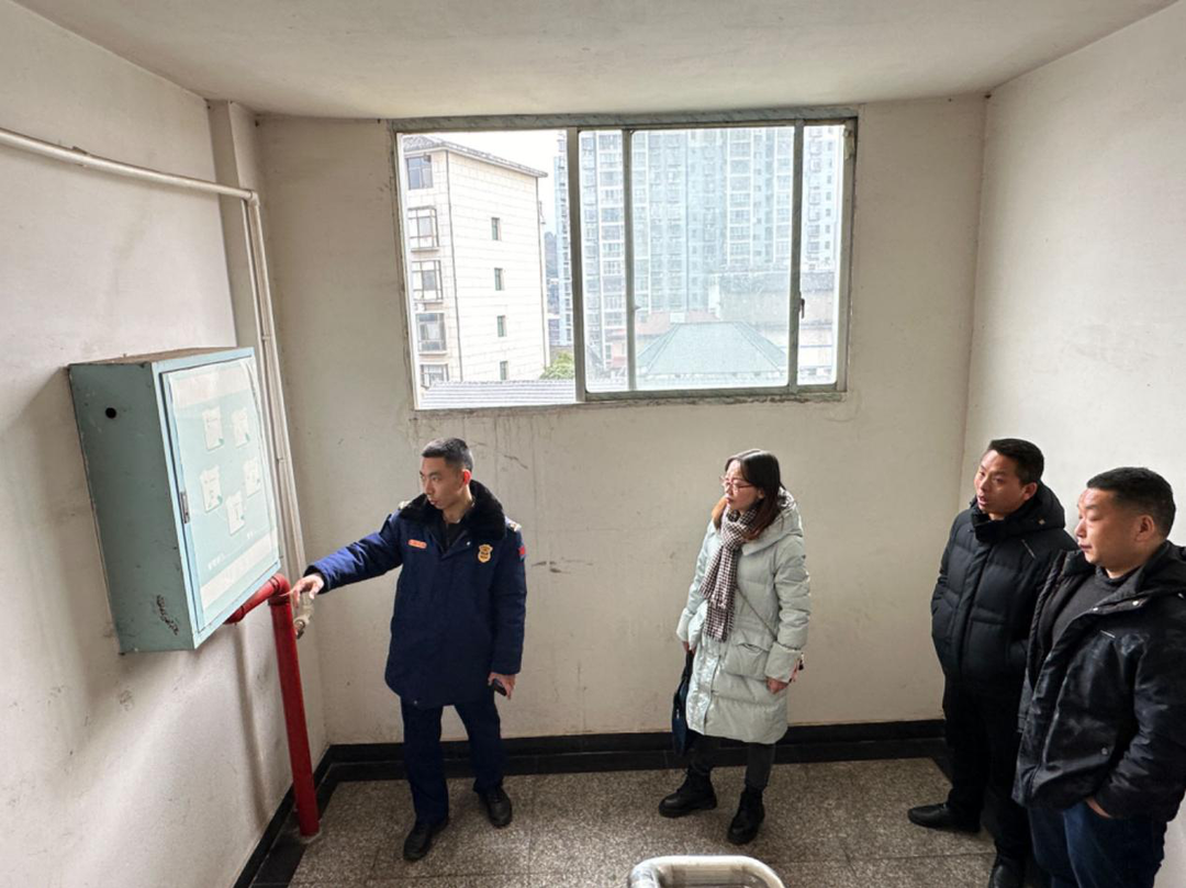 桑植县人社局联合县消防救援大队开展消防安全排查及质量督导评估工作