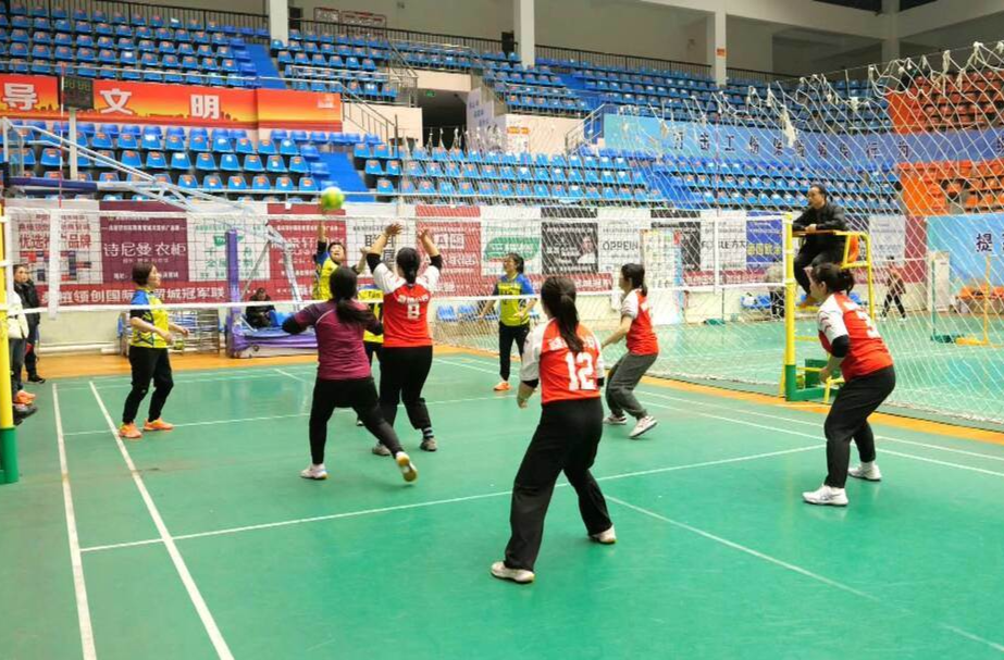 国网队获得我县庆“三八”国际妇女节气排球比赛冠军