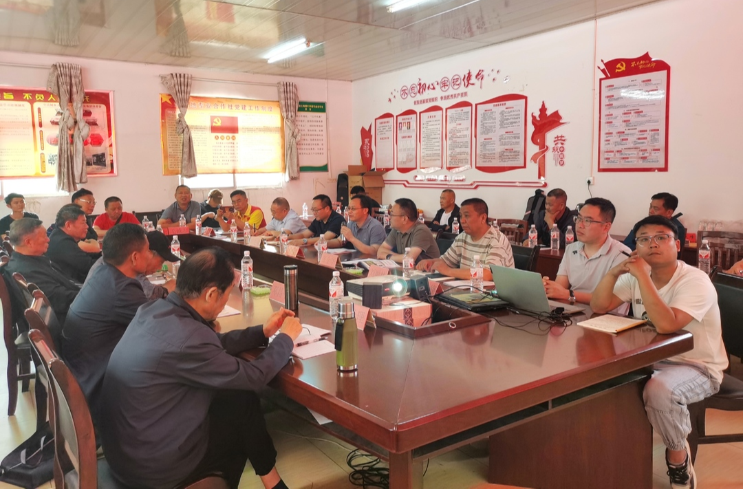 张家界市生态肥推广试验观摩座谈会在桑召开
