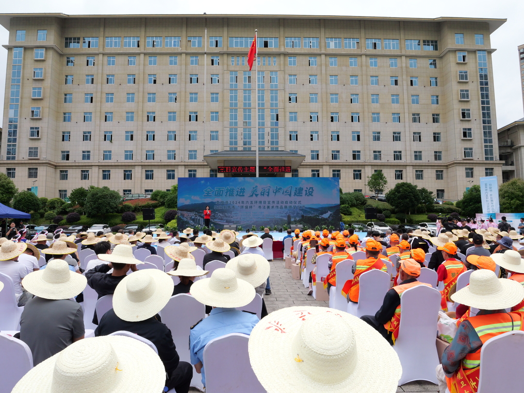 桑植县举办“六五环境日”宣传活动