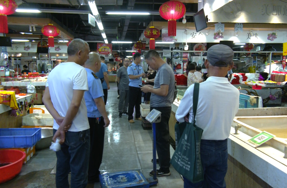整顿市场计量器具 两家经营户被黄牌警告