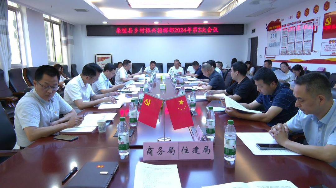 桑植县乡村振兴指挥部第3次会议召开