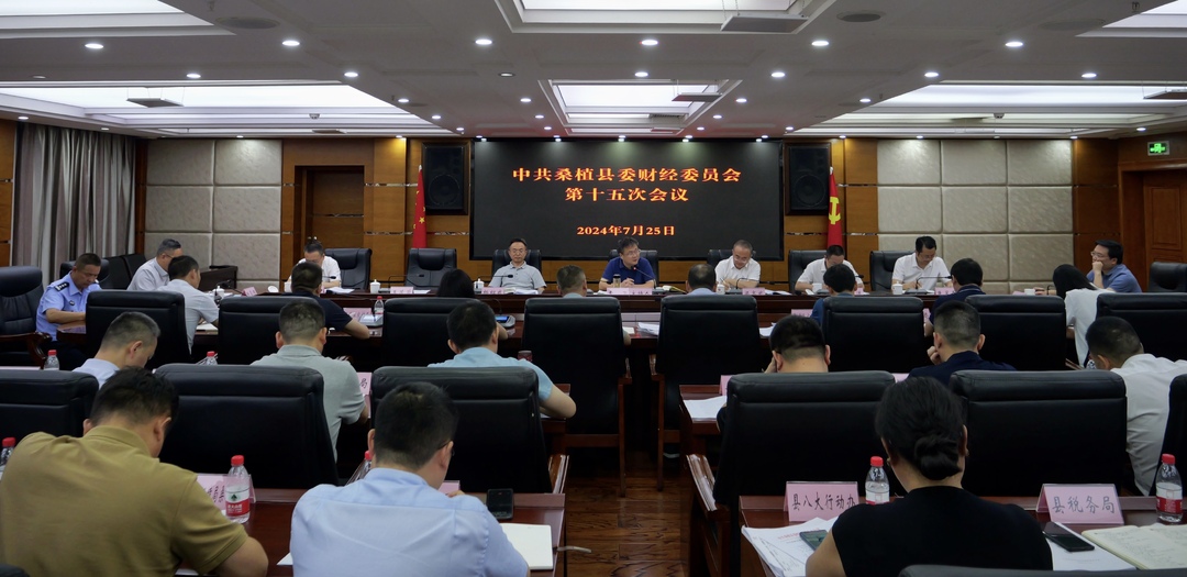 桑植县委财经委员会第十五次会议召开