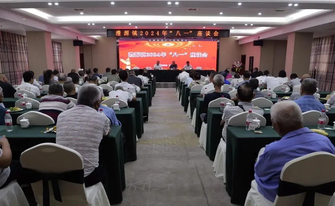 退伍不褪色 建功新时代——澧源镇召开“八一”座谈会