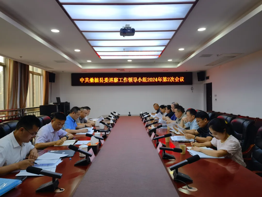县委巡察工作领导小组2024年第2次会议召开