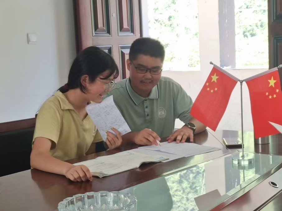 凉水口镇长潭河村：收到一封湖南大学寄来的感谢信