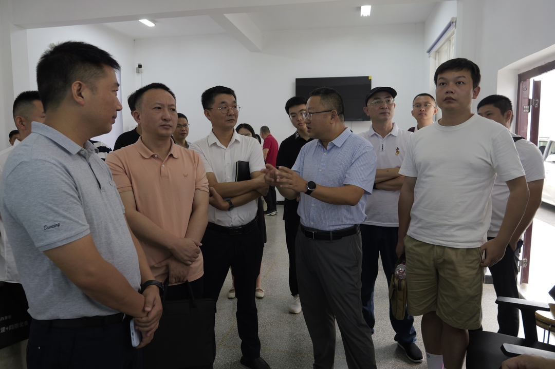 岳阳市数据局来桑考察交流基层减负数据赋能工作