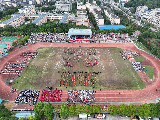 桑植县第二十九届中小学生田径运动会开幕