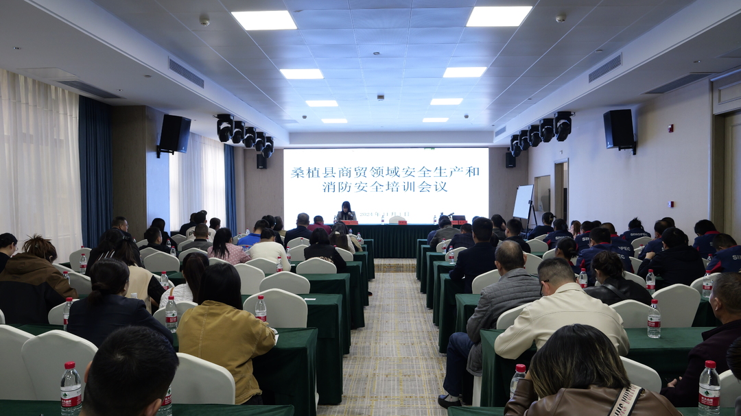 全面部署安全生产工作  筑牢商务领域安全防线