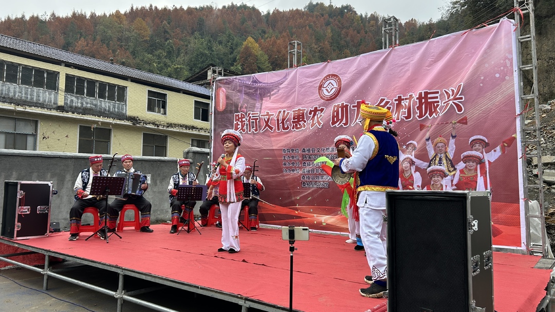 桑植县非遗民族艺术团践行文化惠民 推动乡村文化振兴