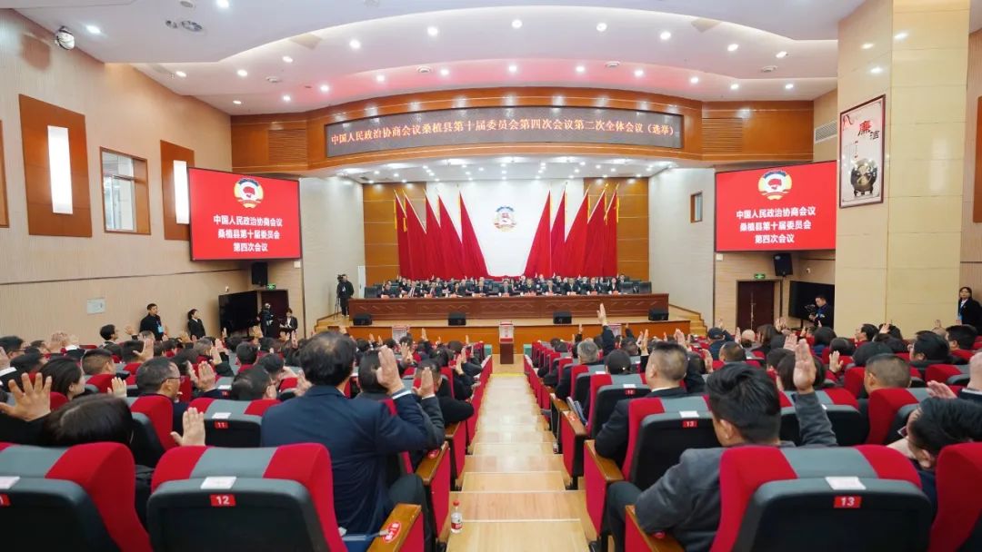 聚焦两会丨政协桑植县第十届委员会第四次会议举行第二次全体会议