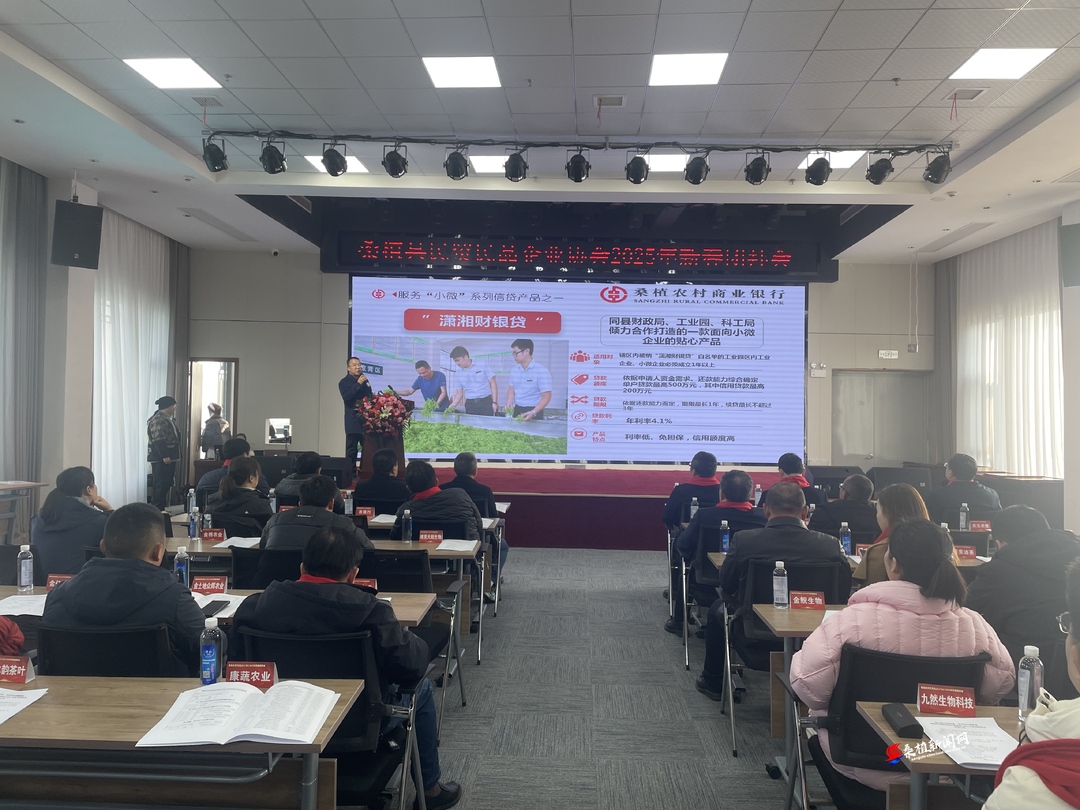 桑植县民贸民品企业协会2025年新春团拜会举行
