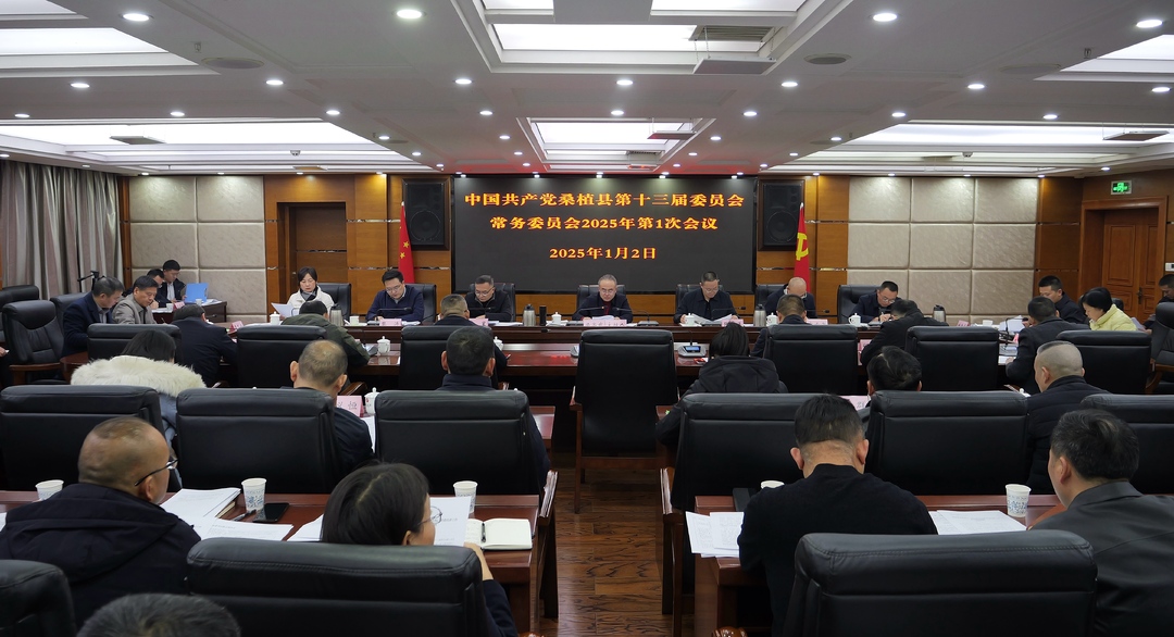 县委常委会2025年第1次会议召开