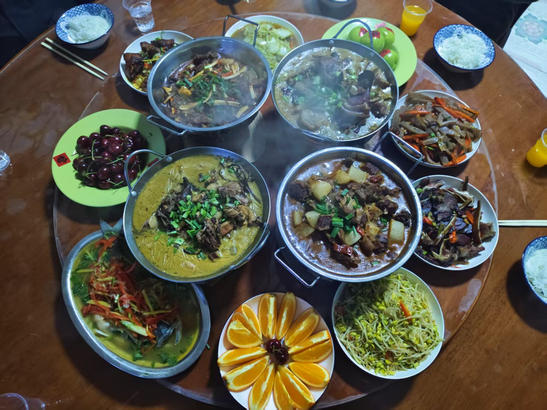 您的年夜饭大餐已收到！