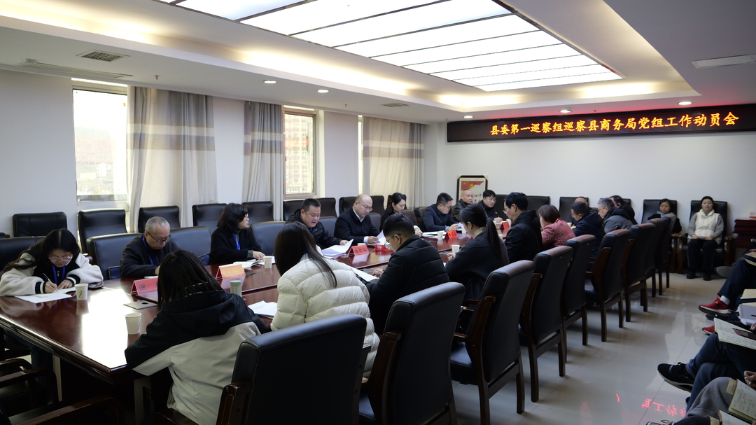 桑植县委第一巡察组巡察商务局党组工作动员会召开