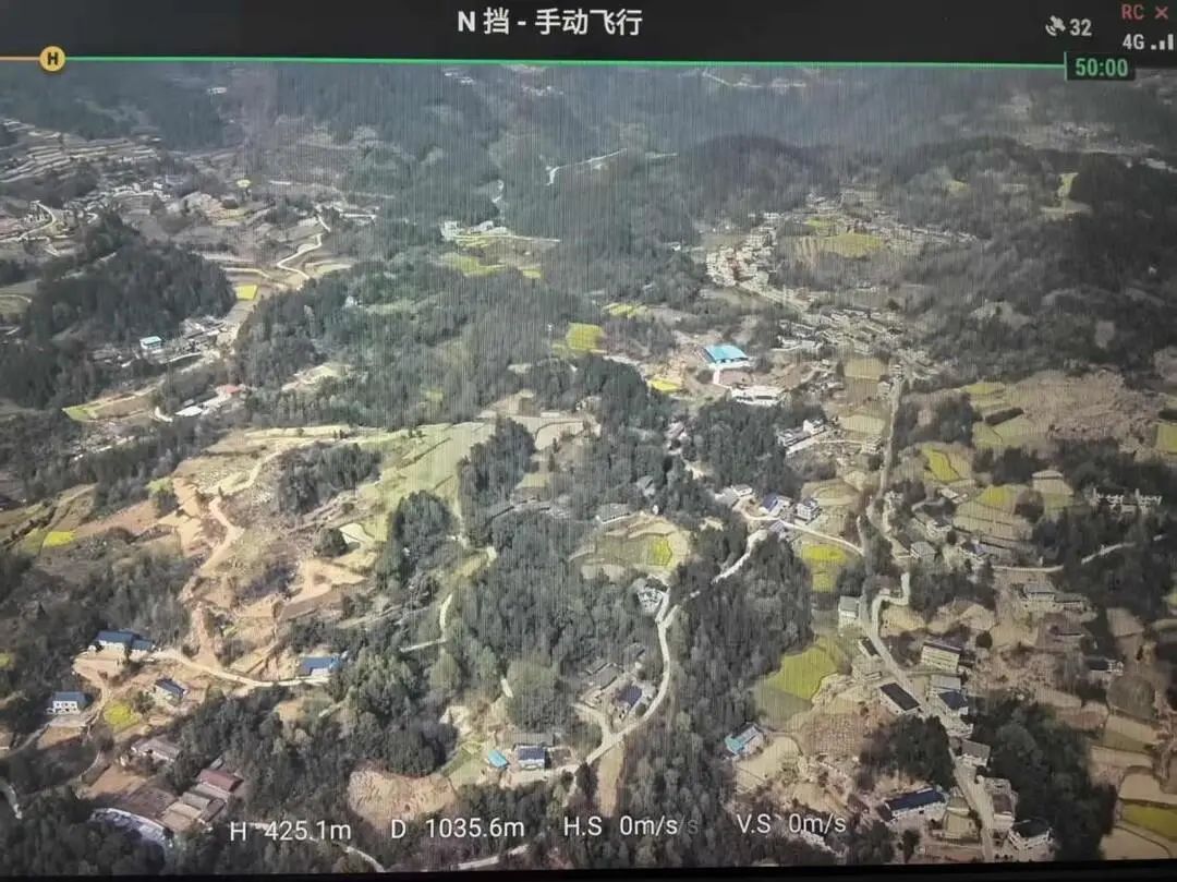 桥自弯镇：无人机组成森林防火“空中战线”