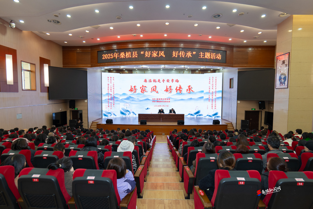 桑植县举办2025年“好家风·好传承”主题活动