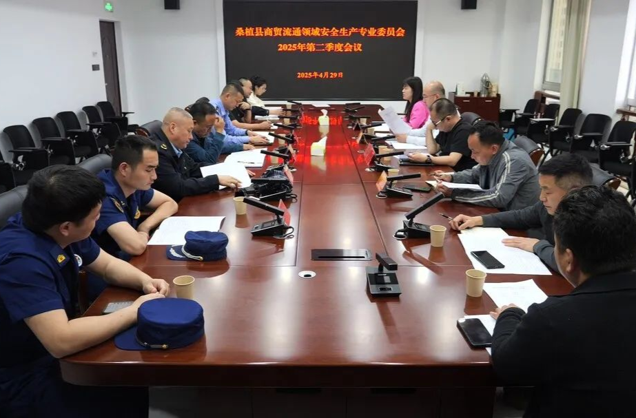 桑植县召开商贸流通领域安全生产专委会2025年第二季度会议