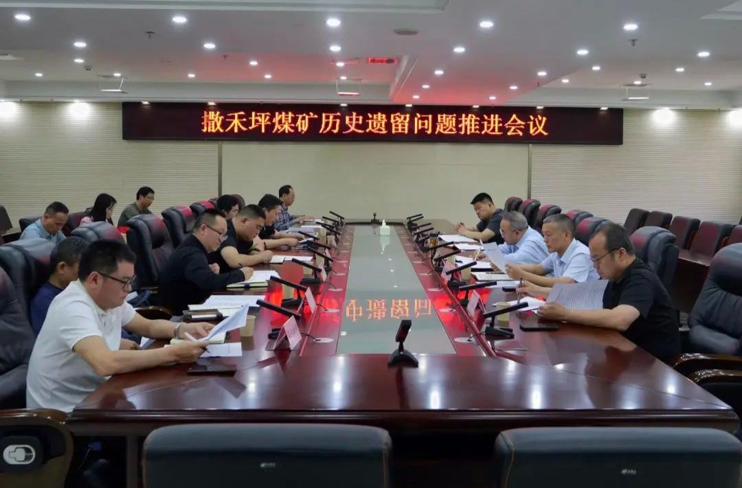 桑植县研究解决撒禾坪煤矿历史遗留问题