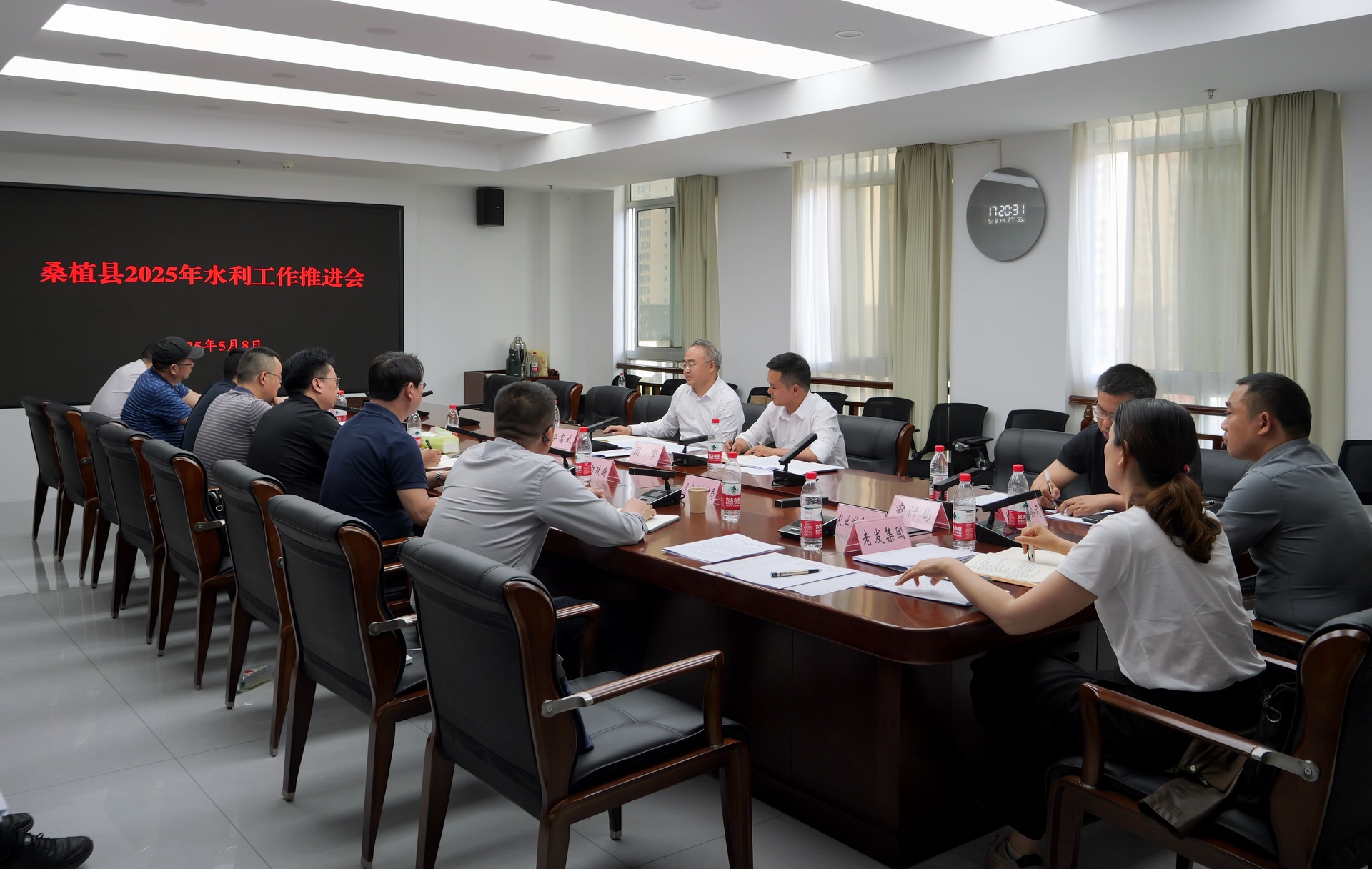 梁高武专题调度桑植县2025年水利工作