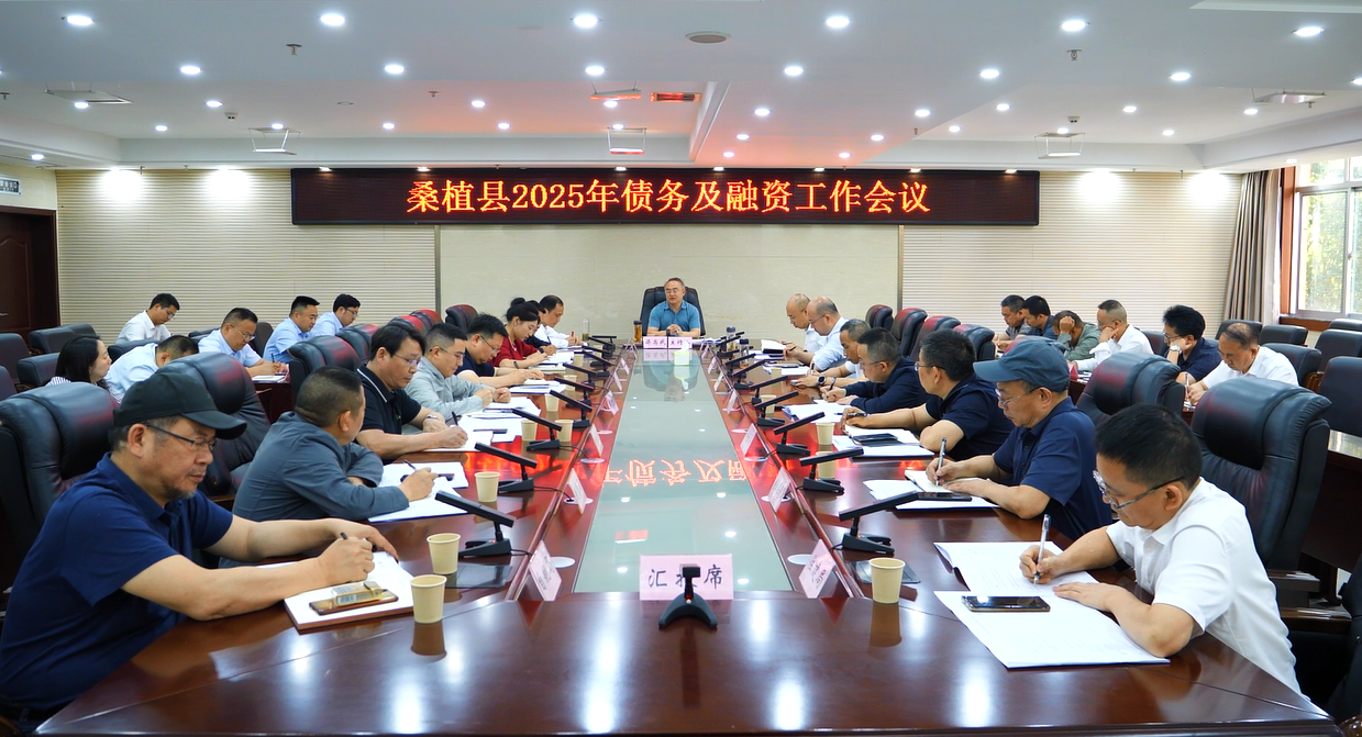 梁高武调度全县2025年债务及融资工作