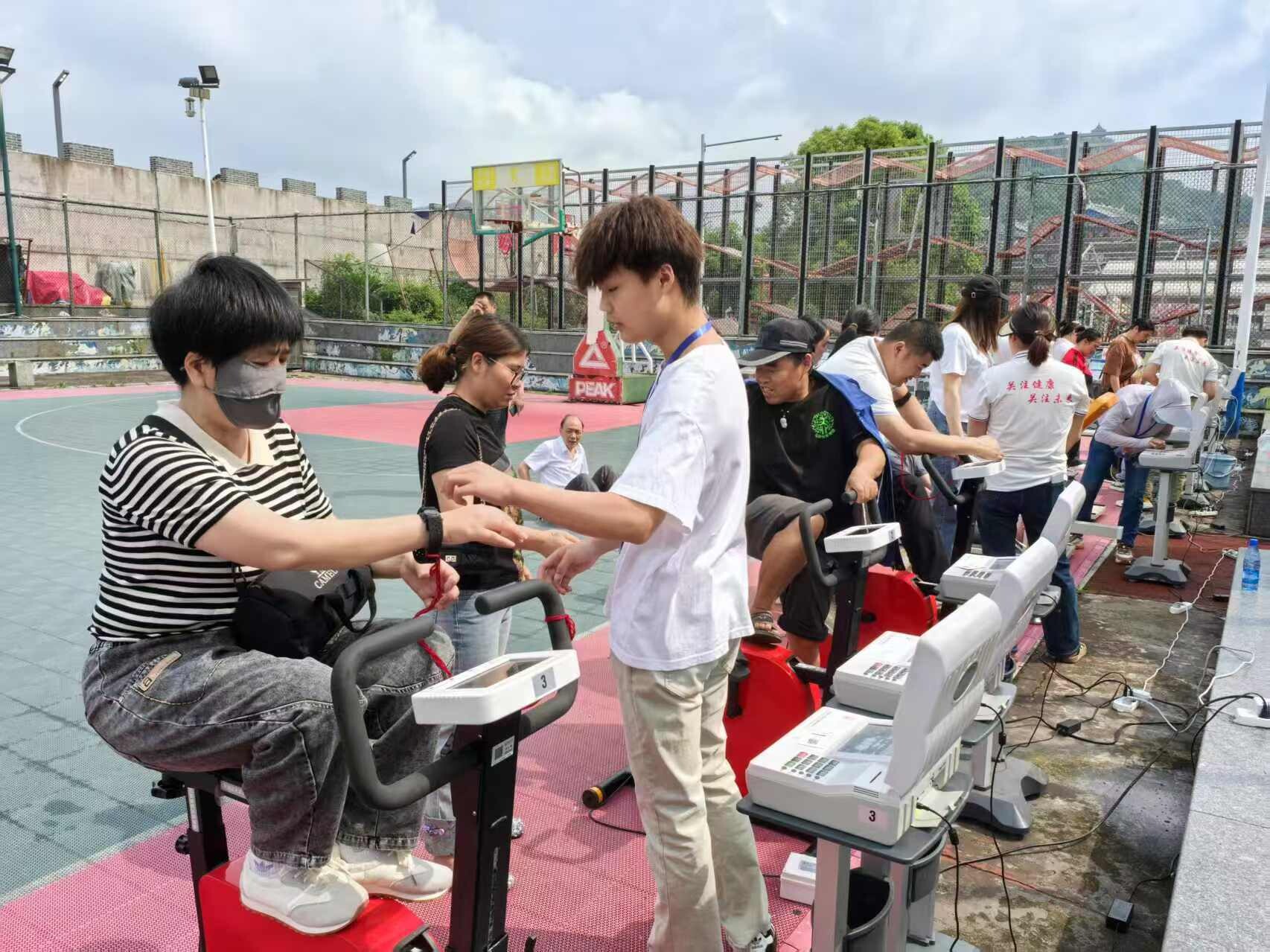 你的体质达标吗？桑植县国民体质监测正在进行中
