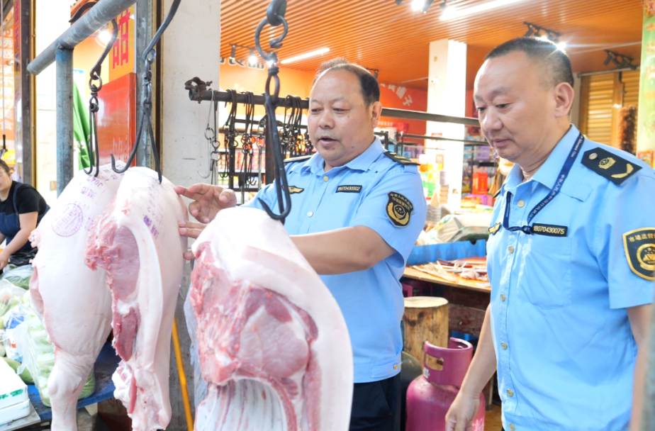 重拳出击！桑植县铁腕整治“白板肉”