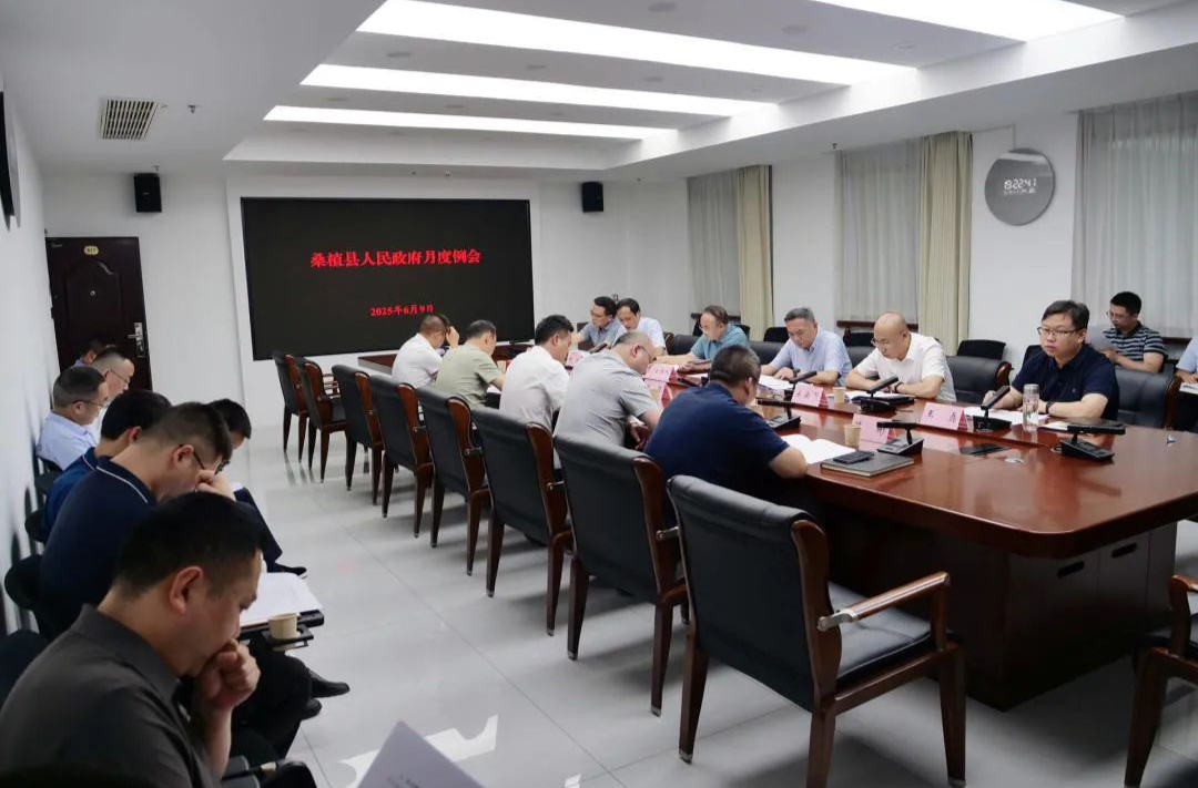 县政府月度例会丨梁高武：锚定关键节点持续发力