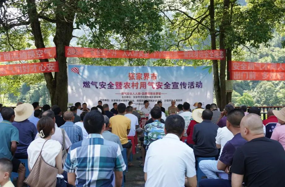 全市燃气安全暨农村用气安全宣传活动在桑开展