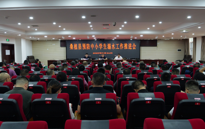 桑植县预防中小学生溺水工作推进会召开
