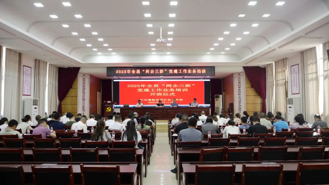 桑植县举办“两企三新”党建培训班 提升新兴领域党建工作质量