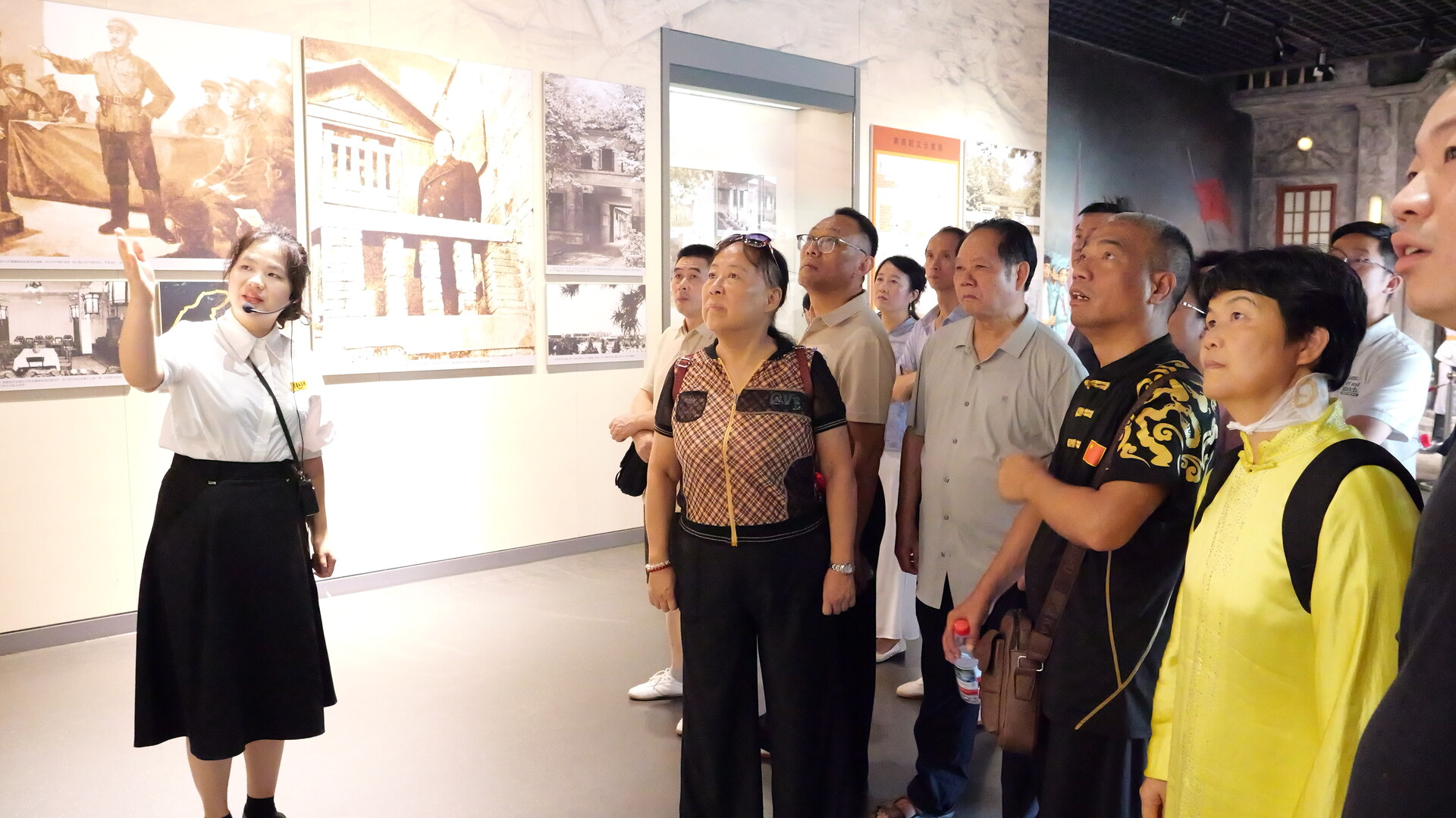 “访红色印记·展太极风采”主题教育活动走进桑植