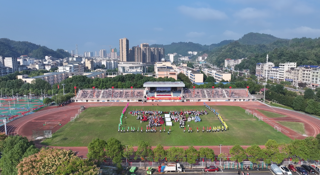 全民运动健身丨桑植县第十四届中小学生篮球暨第十二届乒乓球比赛开幕