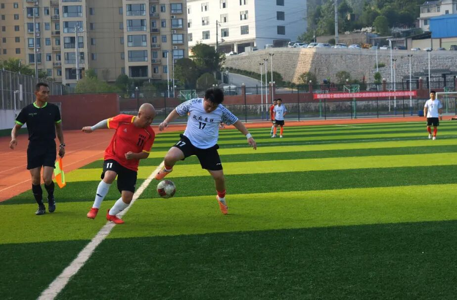 运动桑植丨桑植县第十届运动会足球赛揭幕 政府系统队6:2喜迎开门红