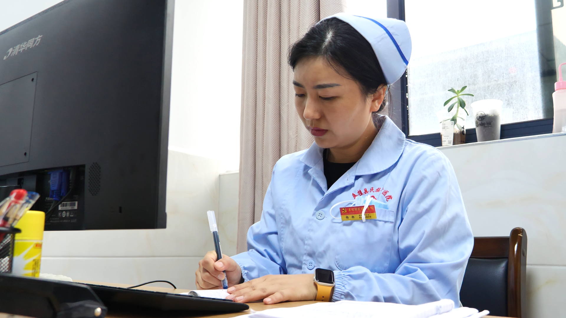 帅乡“她”力量丨杨扬：白衣执甲显担当