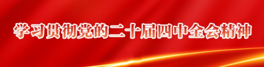 学习贯彻党的二十届四中全会精神