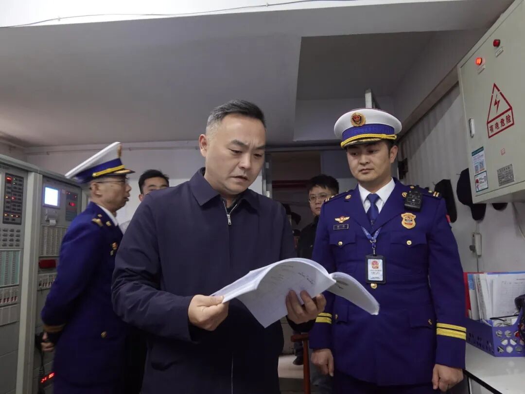 陈星带队开展冬季消防安全专项检查