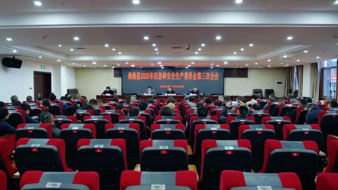 桑植县2025年应急和安全生产委员会第三次全体会议召开