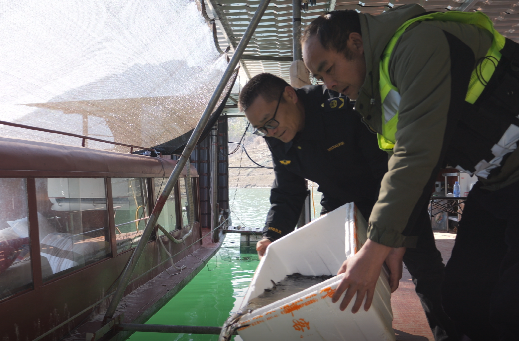 多部门联合开展溇水库区禁捕退捕执法行动