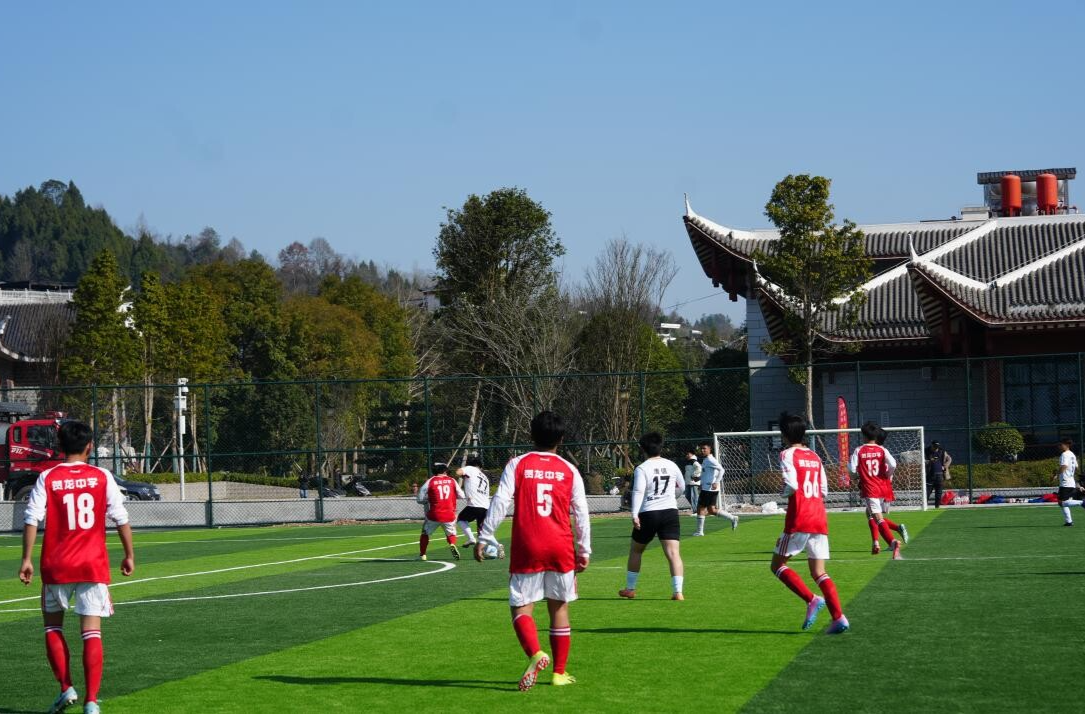 热血燃绿茵 逐梦启新程——桑植县男子八人制足球赛开幕