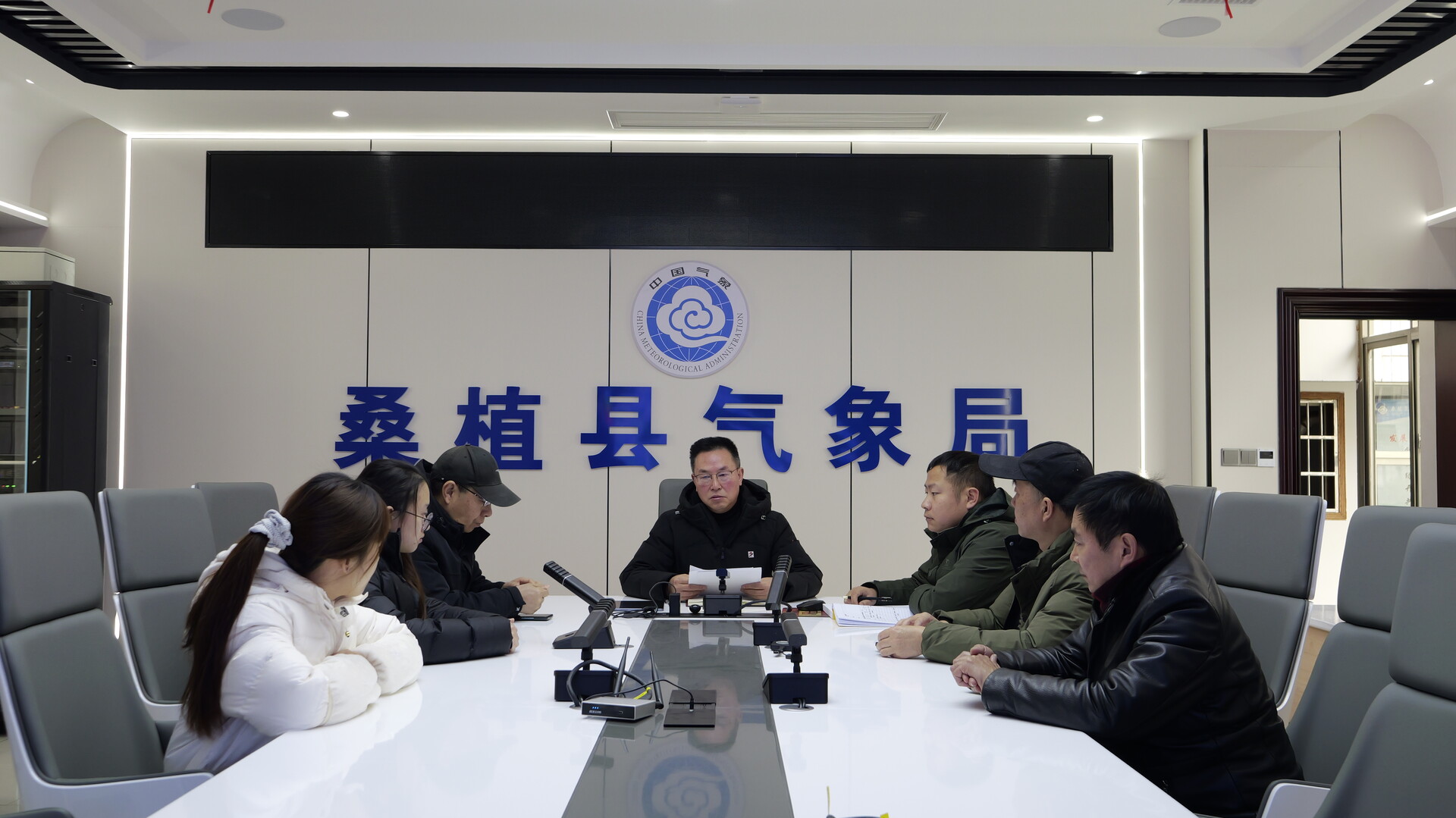 紧盯风云 精细服务 桑植县气象局全力应对强寒潮天气