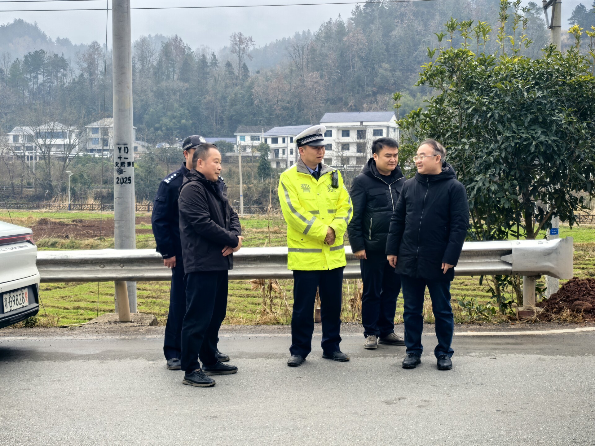 梁高武深入调研道路交通安全工作