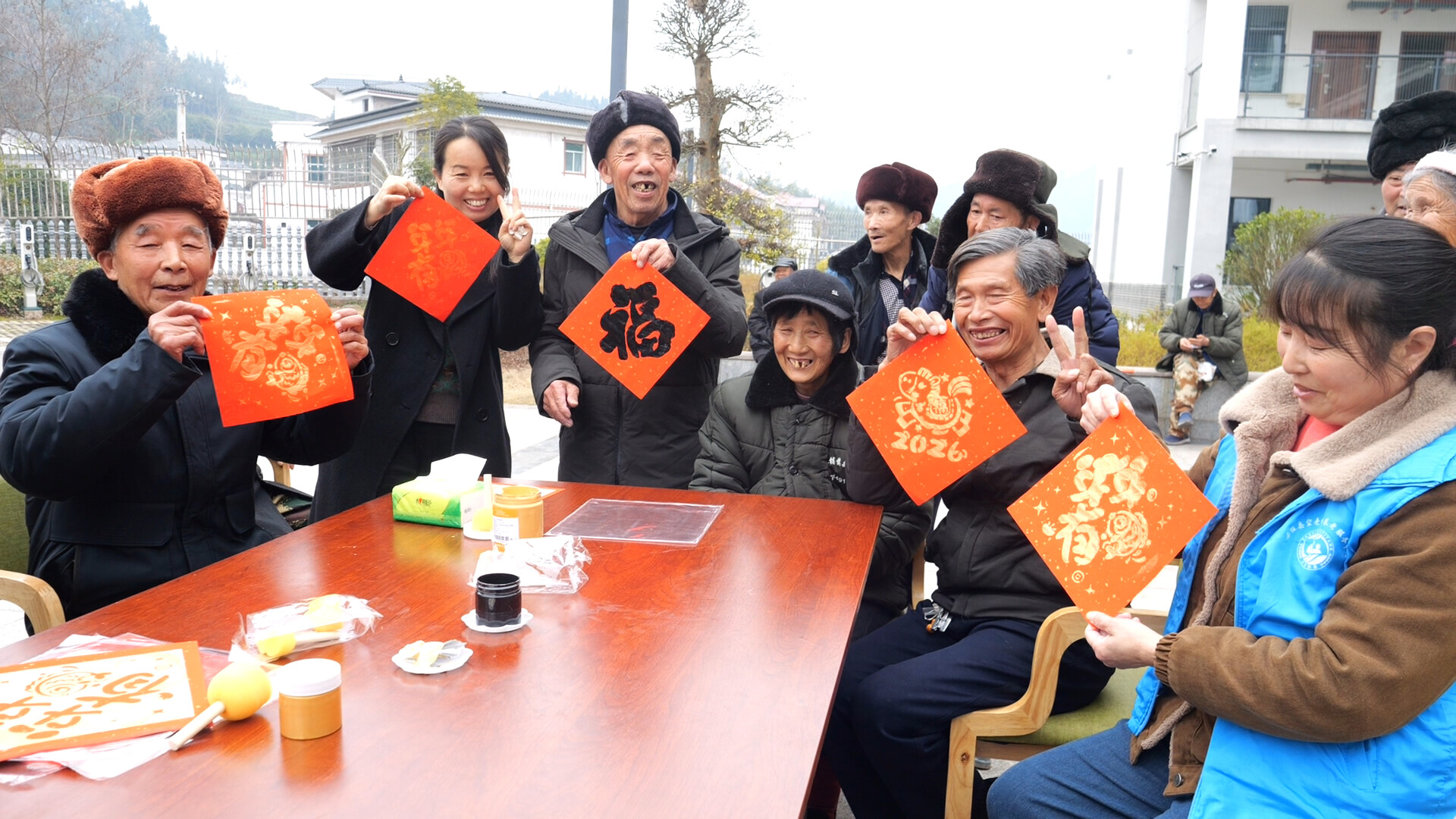 新春走基层丨趣味迎新春 年味暖桑榆