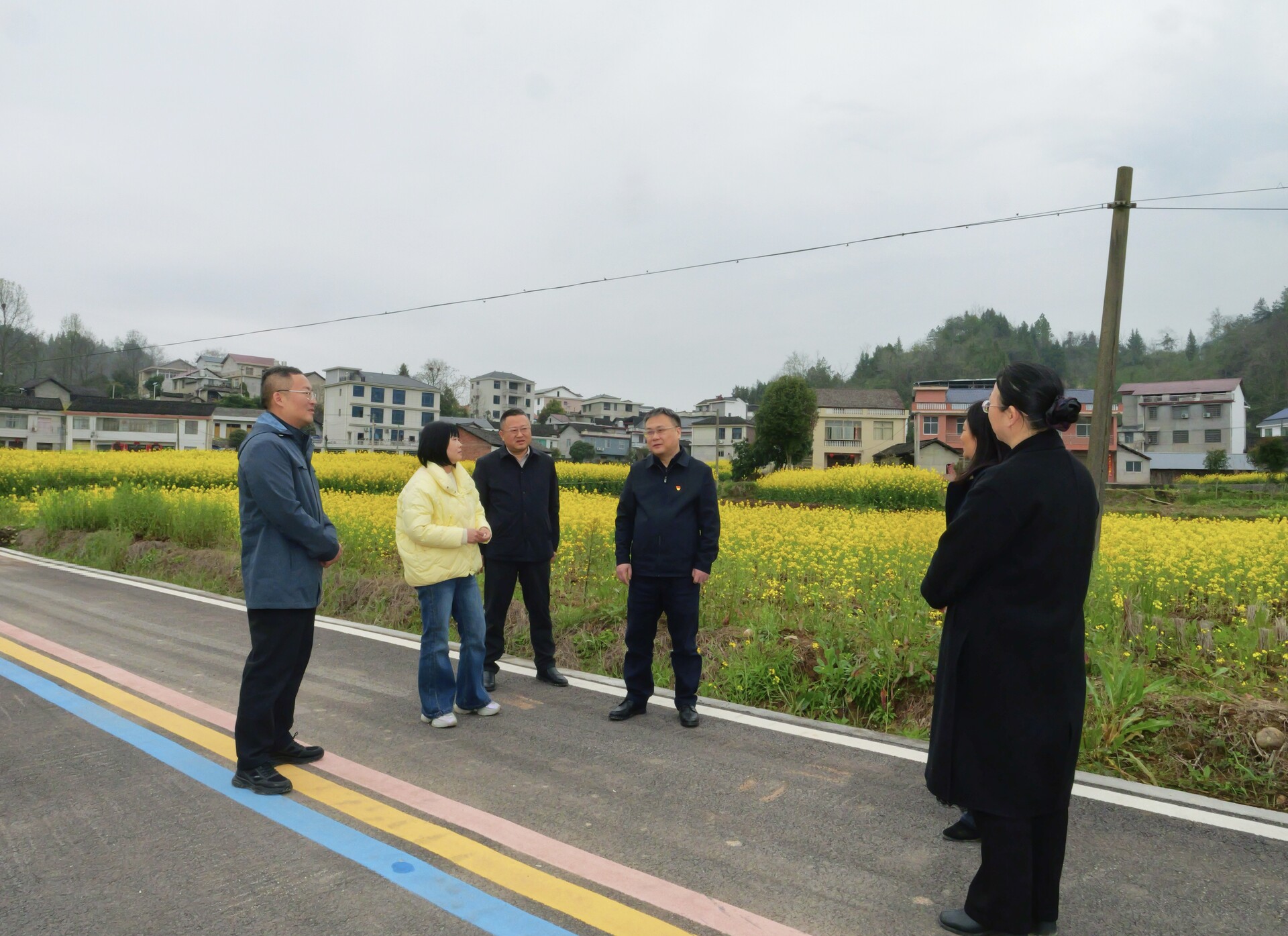 曹飞调研春耕备耕工作