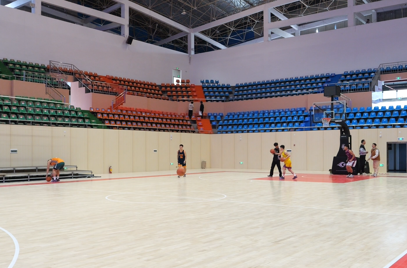 蓄势待发！张家界代表队主场集结 桑植贺龙体育馆吹响湘BA冲锋号