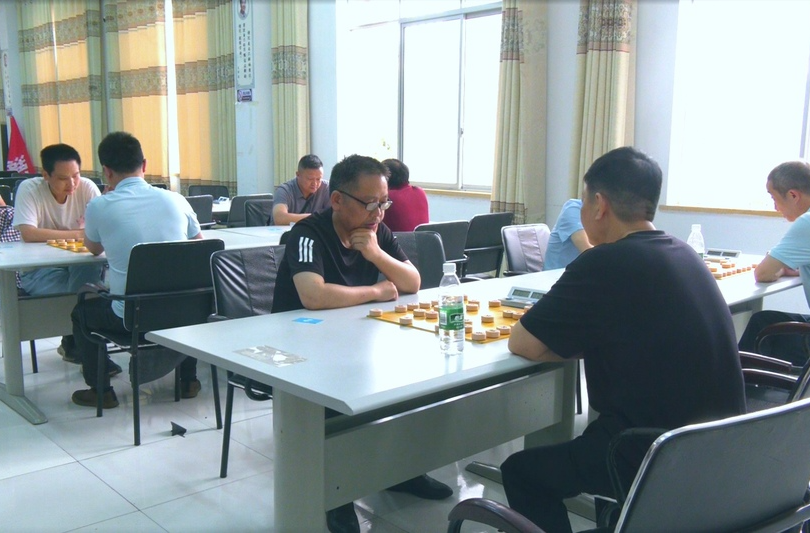 湖南省第十五届运动会张家界市象棋、乒乓球选拔赛在桑举行