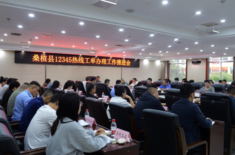 桑植县召开12345热线工单办理工作推进会