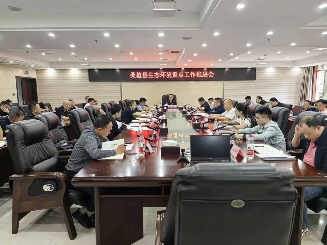 桑植县生态环境重点工作推进会召开