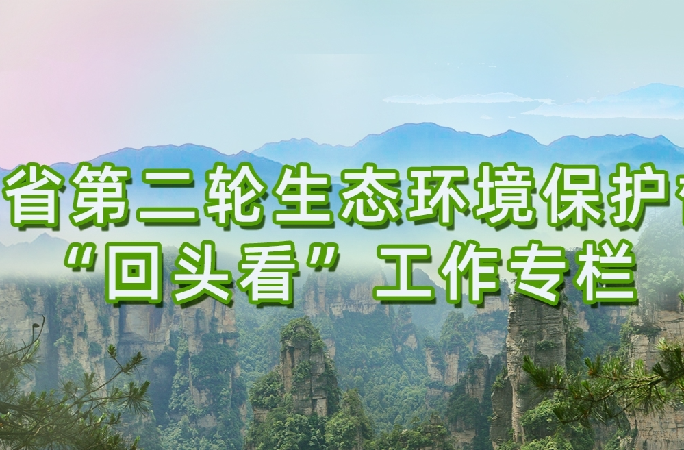 湖南省第二轮生态环境保护督察“回头看”工作专栏